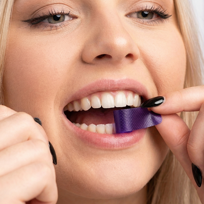 QuickWhiten: Purple Teeth Whitening Strips