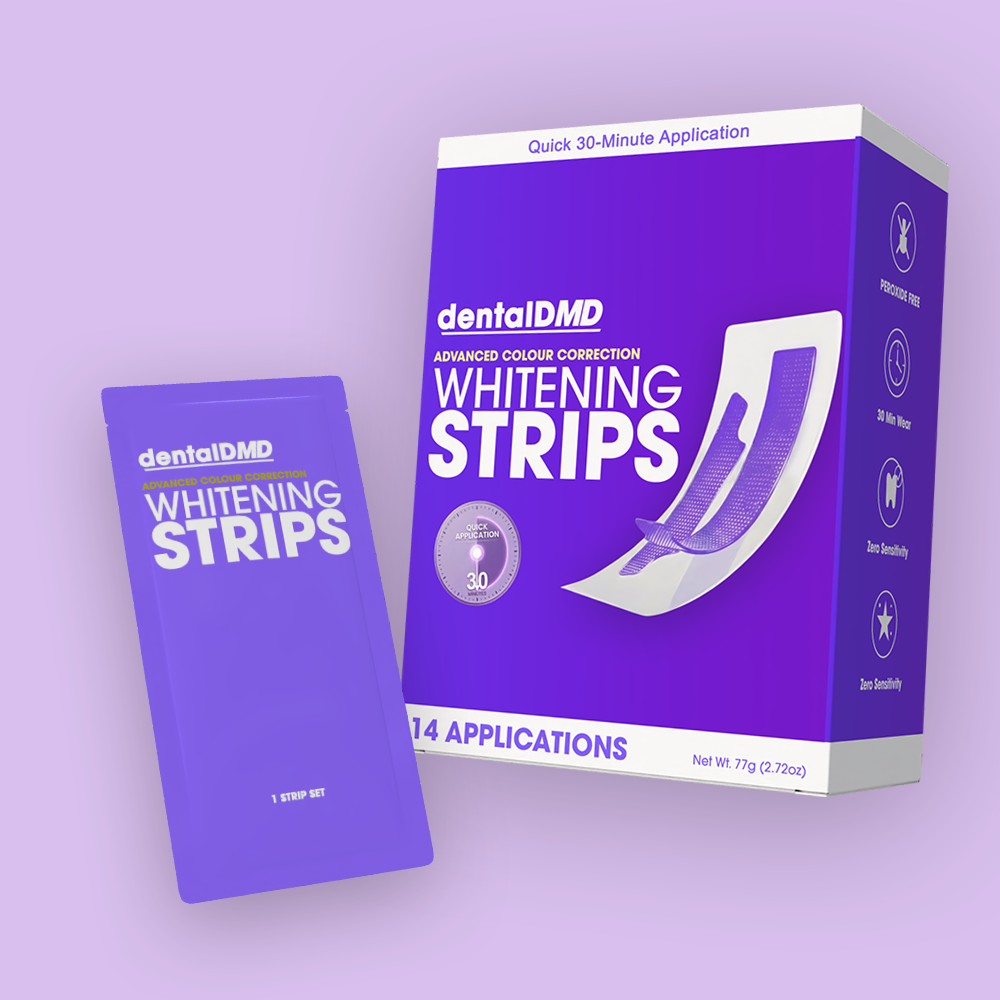 QuickWhiten: Purple Teeth Whitening Strips